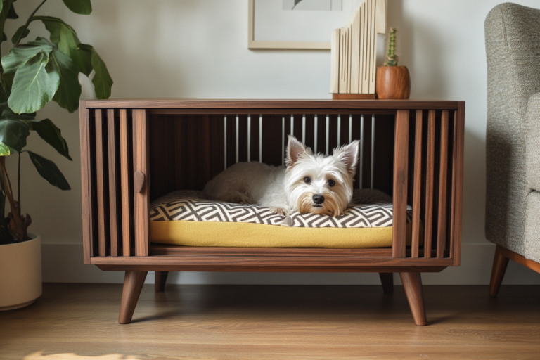 10 DIY Dog Crate Ideas That Are Stylish, Space-Saving & Tail-Waggingly Functional