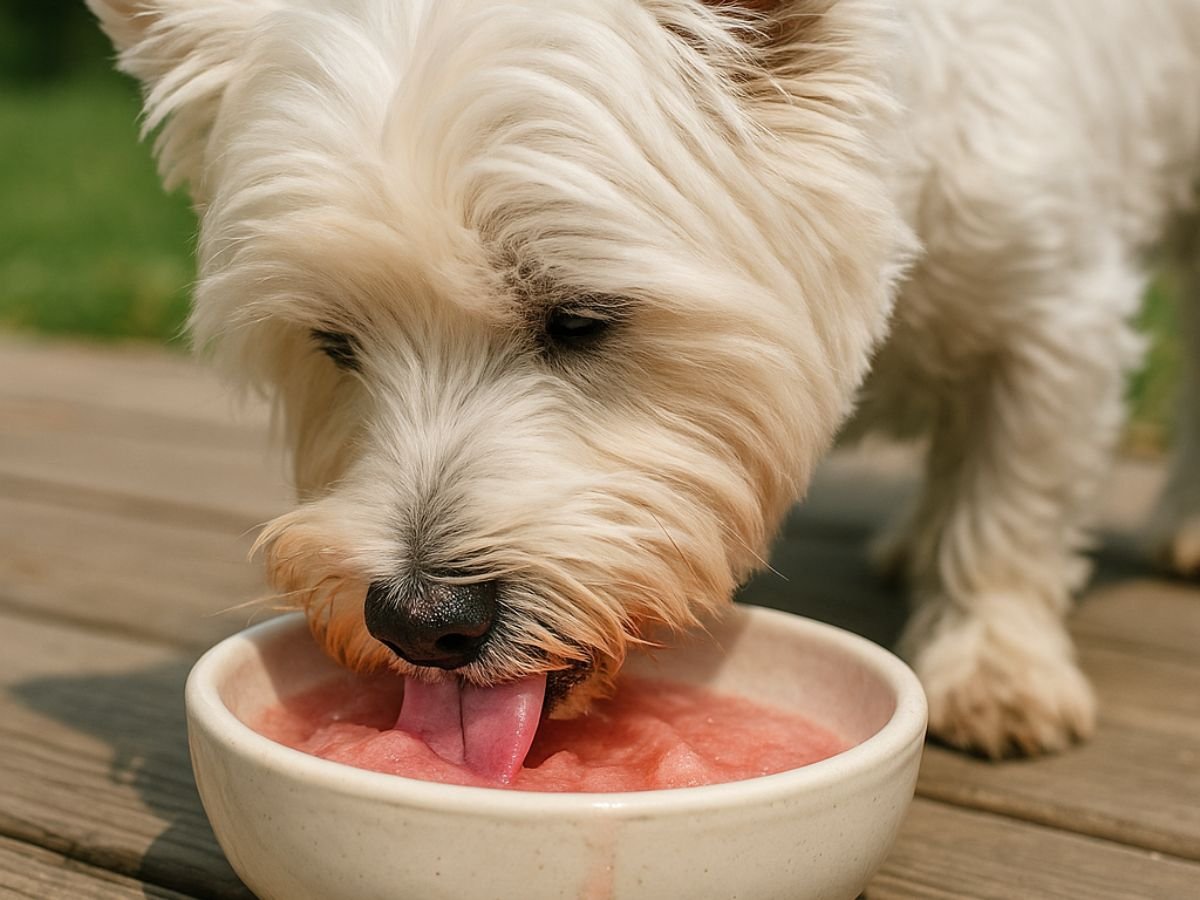 Pup‑Approved Polar Vibe Splash: A Cucumber & Watermelon Cooler for Dogs 🍉🥒