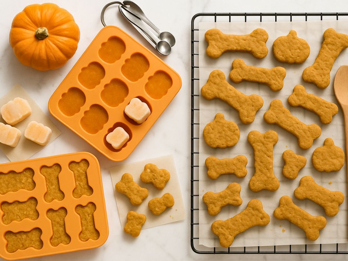 Easy Homemade Pumpkin Dog Treats (3 Ways): Baked, No‑Bake & Frozen Cubes for Halloween