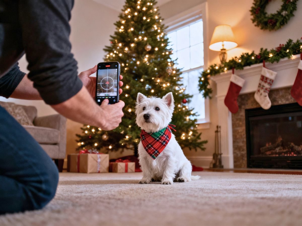 Christmas Dog Photography: 14 Easy Photoshoot Setups At-Home That Wow